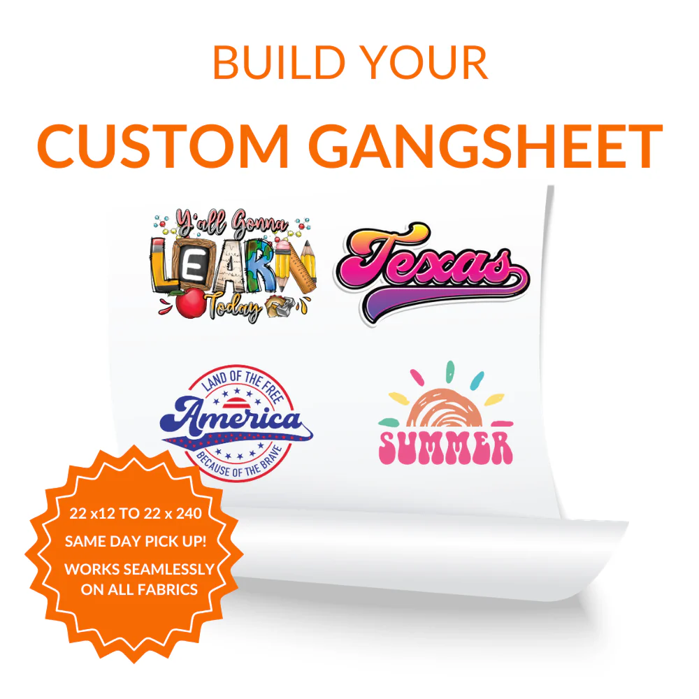 Custom DTF Gangsheet Builder